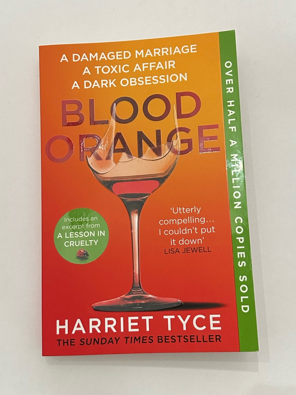 Blood Orange by Harriet Tyce Paperback Book Mystery Thriller BookTok